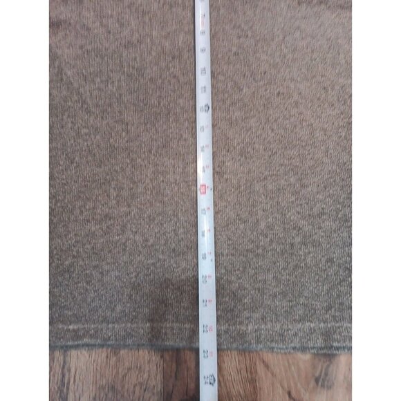 Vintage Abercrombie Fitch Sweater Mens  MedBrown Gray Pullover V-Neck Casual Y2K - Picture 4 of 9